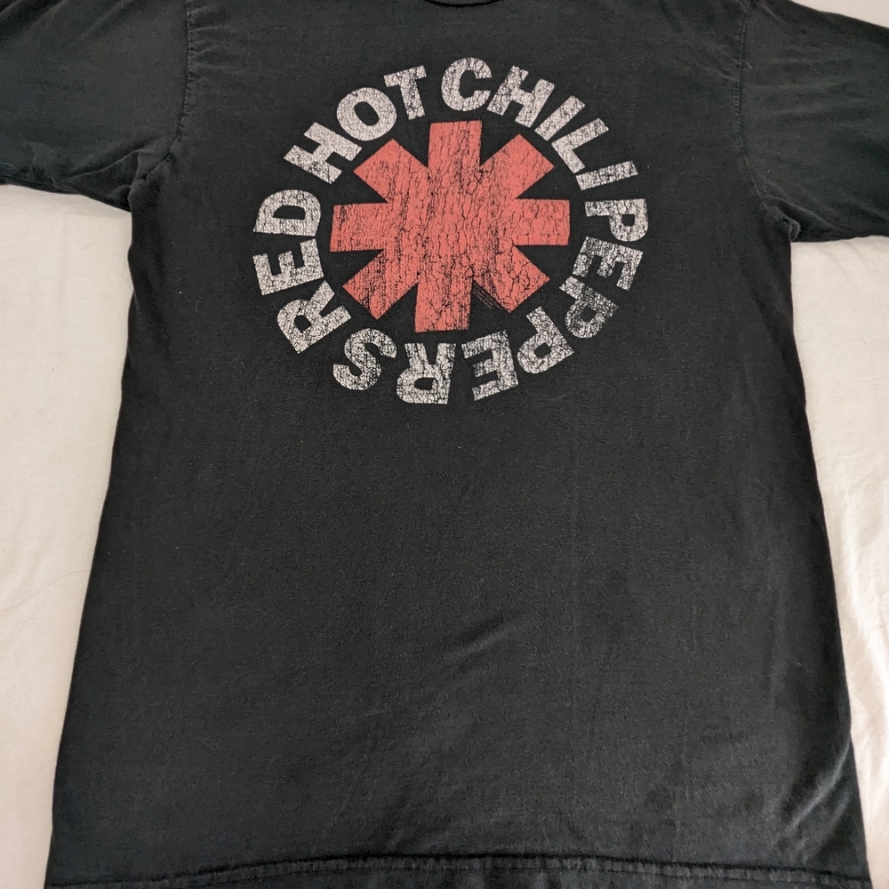 Red Hot Chili Peppers R01 Bravado Black Tee Medium